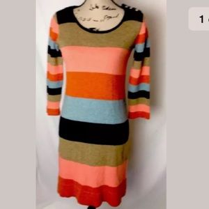 Anthropologie Isabella Sinclair "Colorstack" Dress